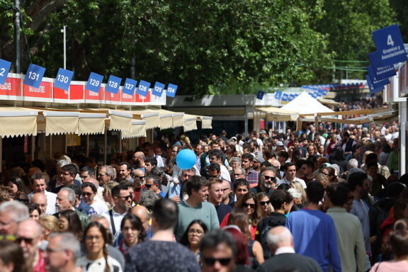 Ambiente de en el primer día de Feria de 2023