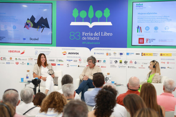 Mujeres alpinistas: con Anna Kaminska y Edurne Pasaban. Moderado por Darío Rodríguez.